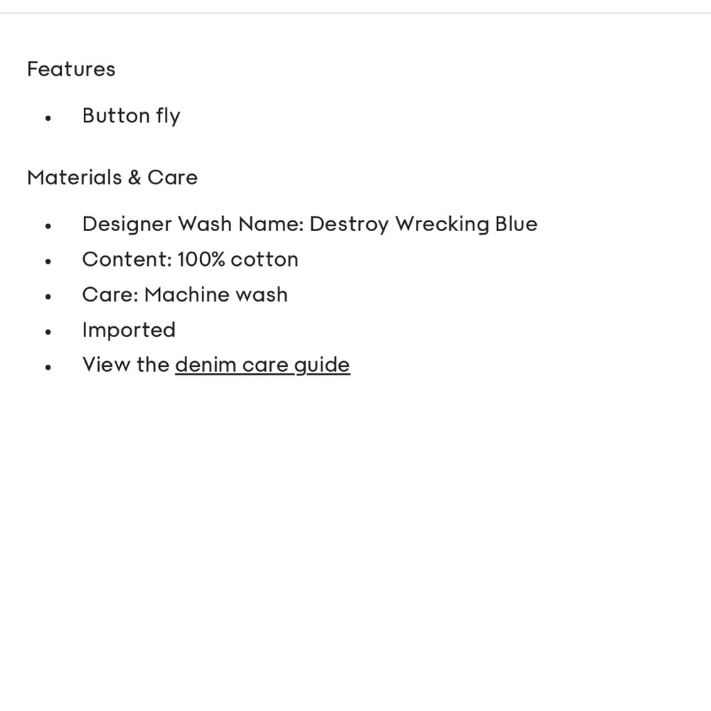 Redone Zipper Jeans - image 8